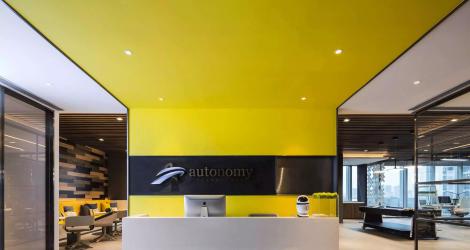 3000㎡中關(guān)村通航大廈辦公樓，材料和空間的對(duì)話！